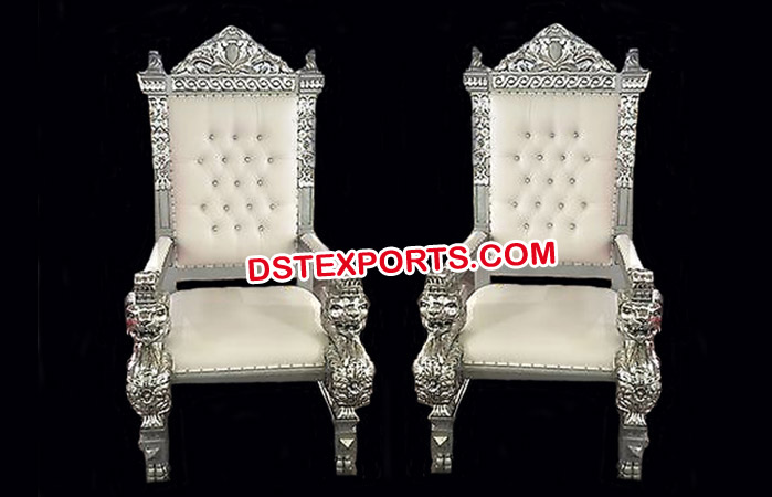 Beautiful White Marriage Chairs