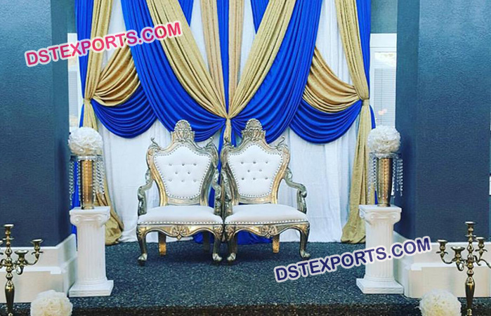 Silver Plated Chairs For Hindu Wedding