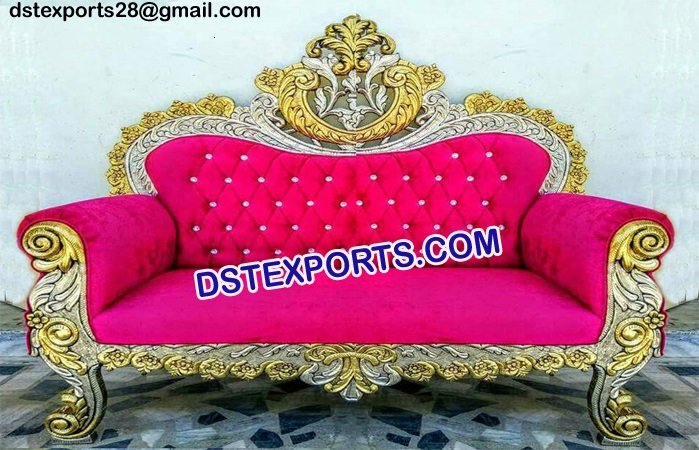 Latest Handmade Wooden Carved Sofa