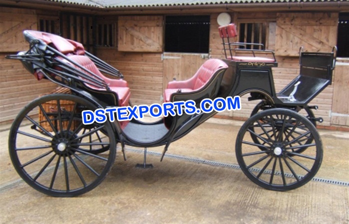 Black Victoria Horse Carriages For Sale