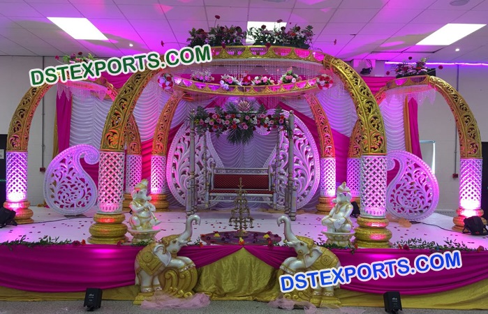 Wedding Elephant Trunk Mandap