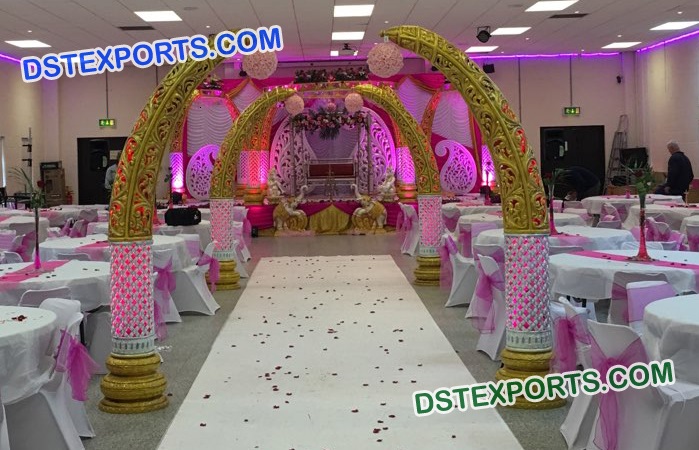 Elephant Teeth Pillar For Wedding Decoration