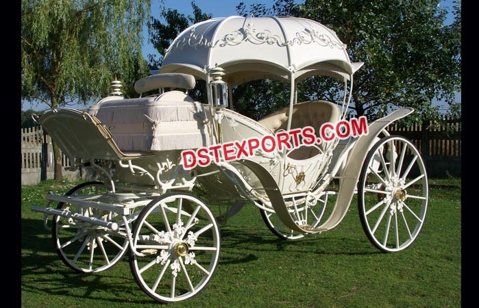 Wedding Cinderella Horse Carriage Pumpkin Style