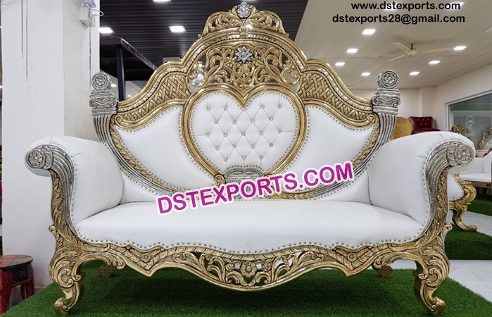 Elegant Look Love Seater Sofa  For Wedding