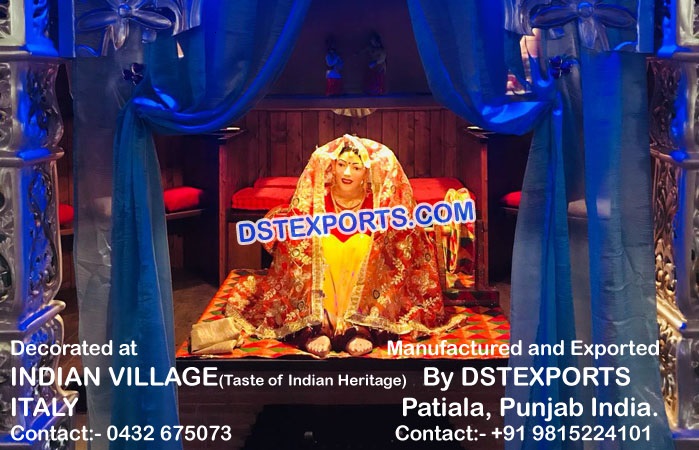 Dulhan Fiber Statue For Punjabi hotel Dhabas