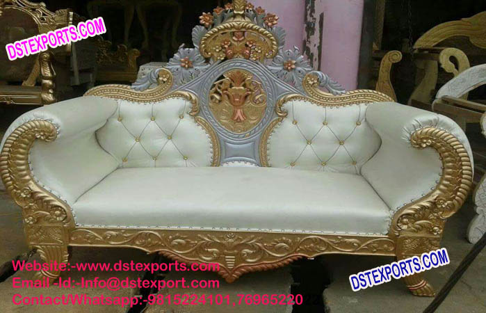 Latest design Maharaja Wedding sofa Thorn