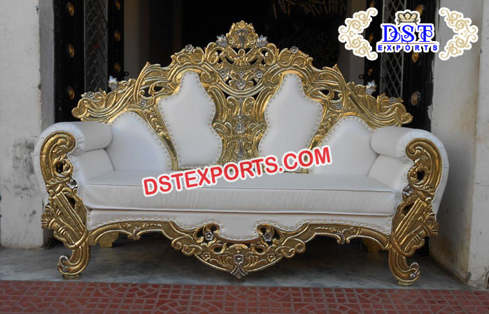 Royal wedding maharaja style sofa