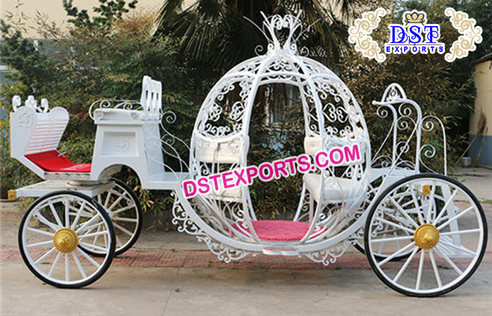 Asian wedding cinderella horse carriage buggies