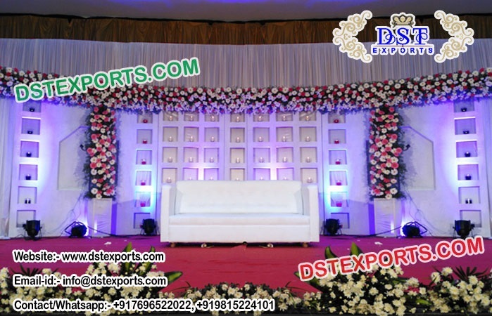 Candle Fitted Backdrops for Stage Decoration