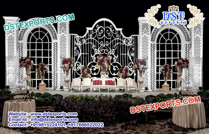 Exclusive Western Wedding Stage Set