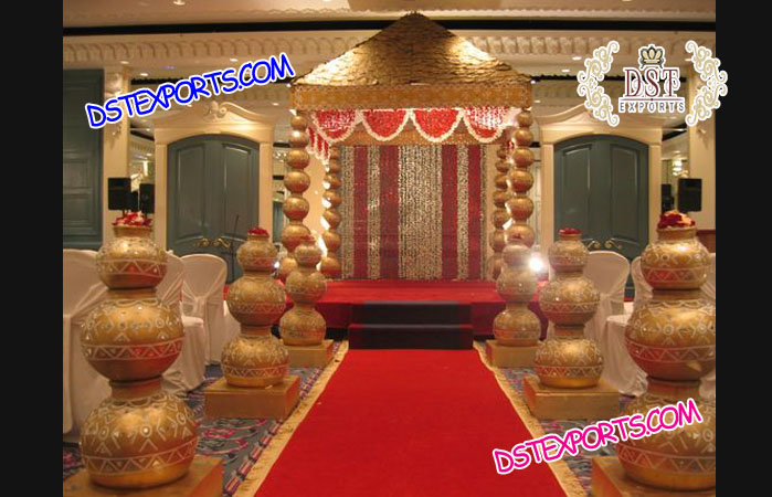 Prominent Crystal Mandap for Sale