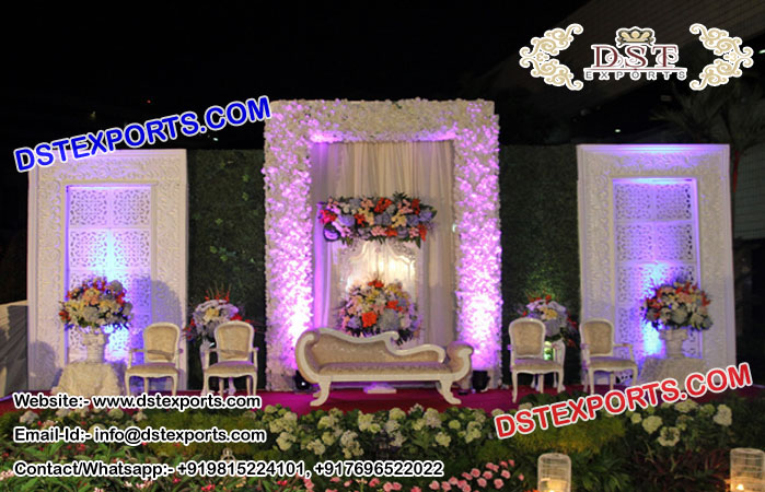 Elegant Look Wedding Stage Set Decorations