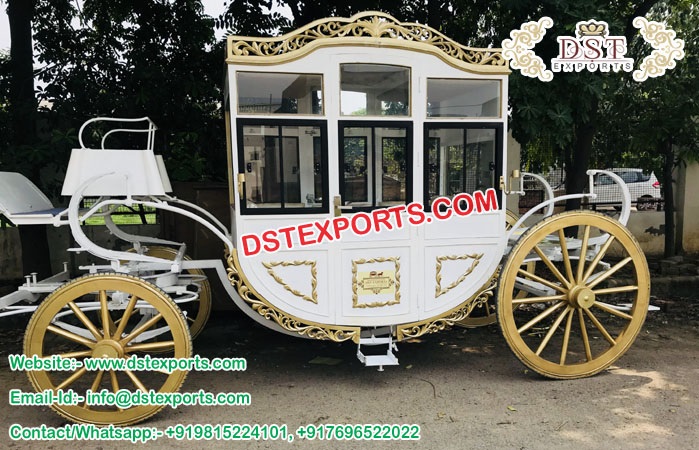 Buy White Buggy for Grand Wedding