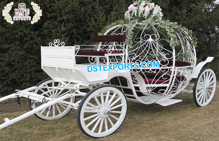 Lovely English Wedding Cinderella Carriage