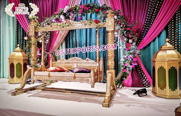 Maharani Weddings Lovely Sangeet Swing/Jhoola