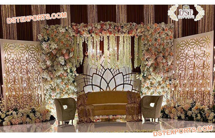 Wedding Event Metal Props Decor for Stage