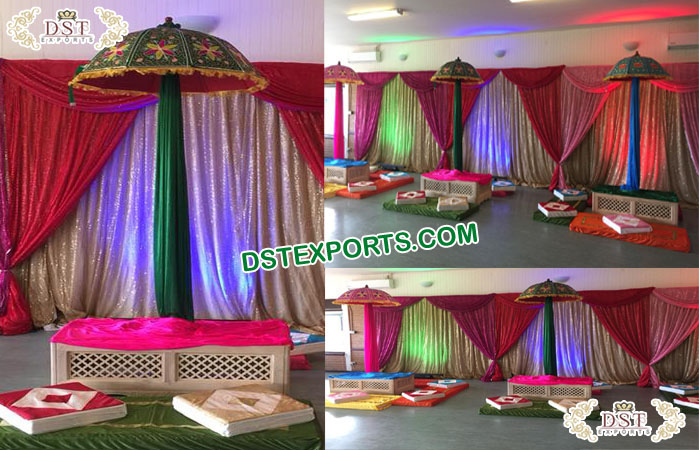 Moroccan Wedding Theme Umbrellas decor