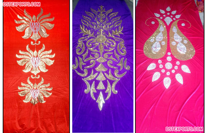 Wholesale Wedding Embroidered Backdrop Designs