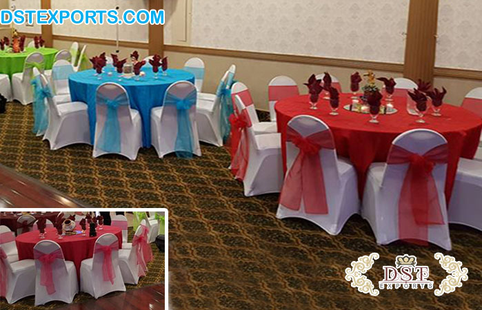Wedding Excellent Design Chair Covers Sashes
