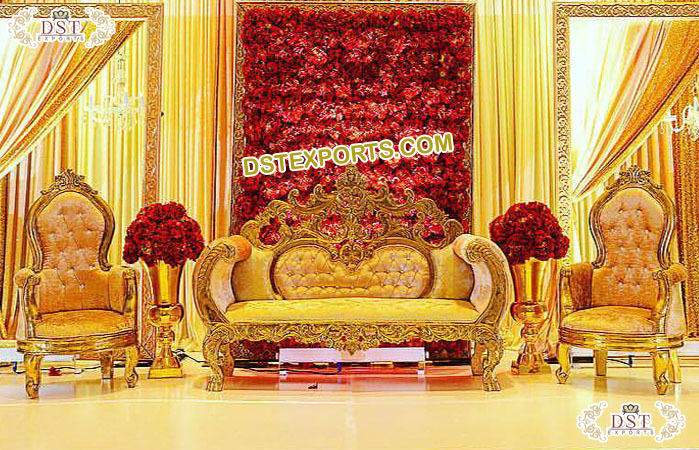 Indian Wedding Reception Stage Furniture