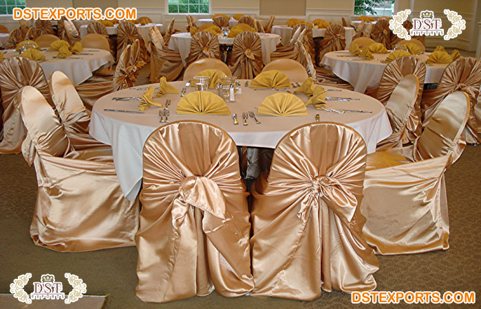 Stylish Banquet Hall Decor Chair Covers