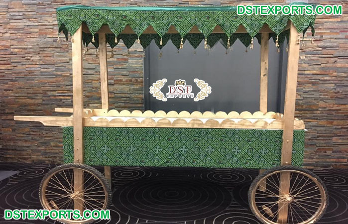 New Style Food Cart for Wedding Decoration