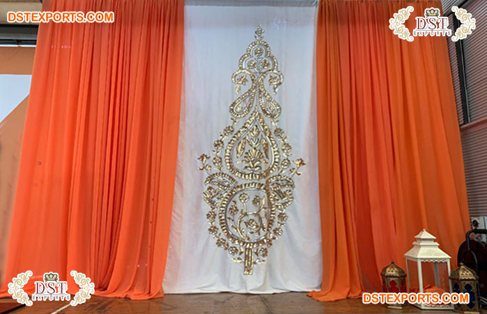 Wedding Reception Drapes & Backdrop Decoration