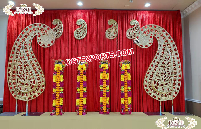 Luxury Wedding Gold Backdrop Panels