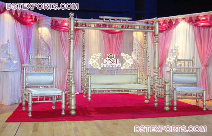 Sankheda Swing Seat and Chairs for Wedding