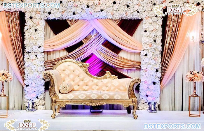 European Design Wedding Couch Love Seat