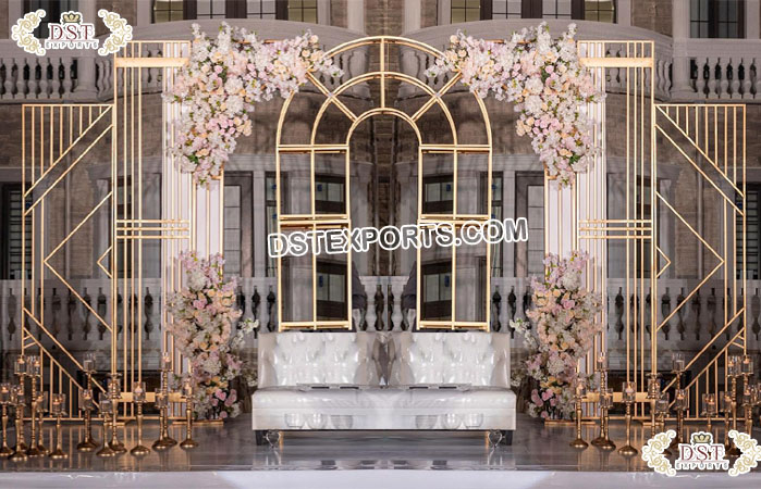 Custom Made Metal Arches for Stage Decor