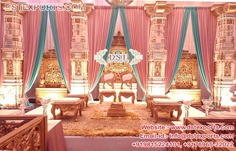 Royal Rajasthani Theme Open Wedding Mandap