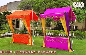 Colorful Rehdi Stall Tent Covers