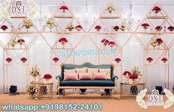 Pretty Metal Arch Stand Wedding Event Backdrop