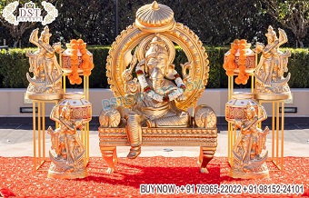 Best Indian Wedding Foyer Statues Decoration