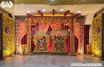 Beautiful Balaji And Padmavati Wedding Mandap