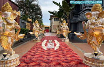 Traditional Wedding Natarajan Ganesha For Entrance