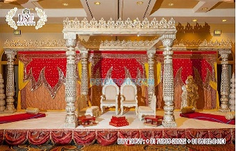Rajasthani Theme Wedding Mandap Decoration