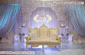 Dream Wedding Event White Couple Sofa
