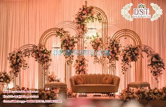 Classy Look Wedding Event Metal Arches Decor