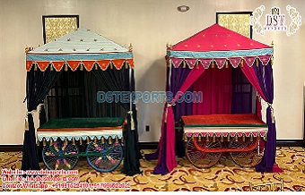 Traditional Wedding Rehdi Stage Stalls Decor