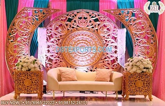 Gorgeous Wedding Stage FRP Frames Decor