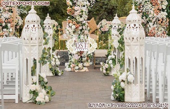 Outdoor Wedding Party Decoration Moroccan Lamps