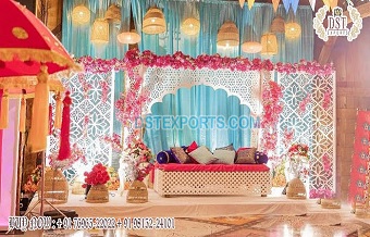 Morocco Theme Laser Cut Frames For Wedding Stage