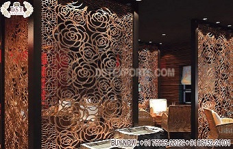 Wholesale Rose Design Laser Cut Backdrop Panels