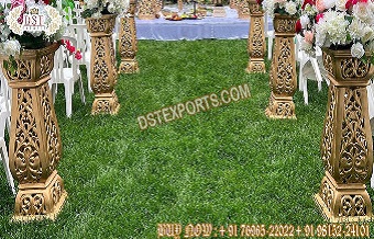 Outdoor Wedding Decorations Bollywood Pedestals