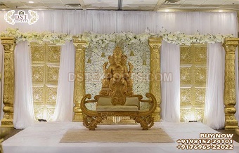 Traditional Theme Stage for Wedding in Malaysia