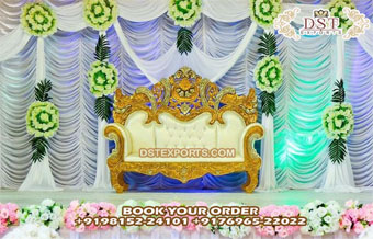 Luxurious Wedding Maharaja Throne Sofa