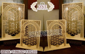 Arabian Theme Wedding Laser Pattern Panels