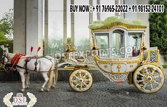 Luxury Maharaja Style Horse Drawn Carriage /Buggy